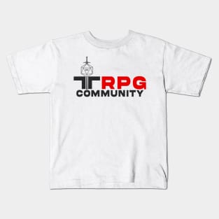 TTRPG Community logo (Light T-Shirt) Kids T-Shirt